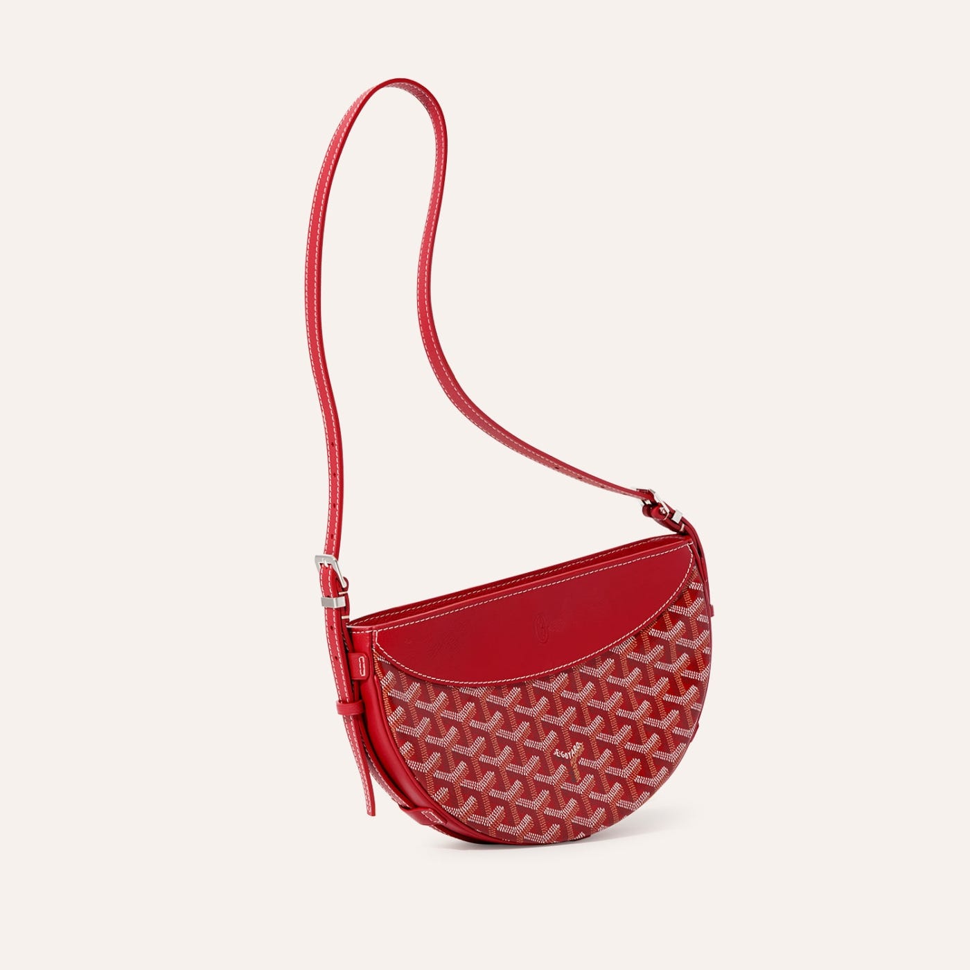 Goyard Hirondelle Bag Red - Image 4